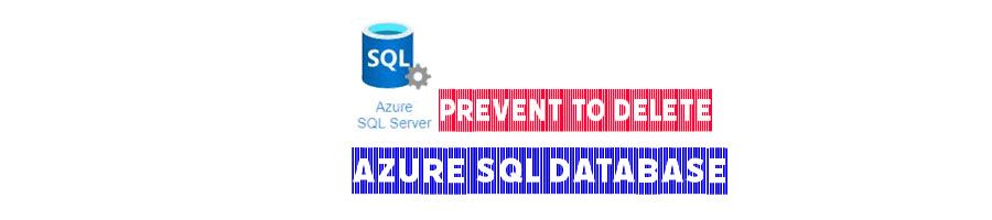 Prevent to delete the database or server